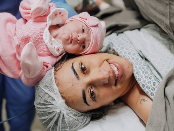 Parto Cesárea de Nascimento Liz