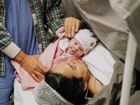 Parto Cesárea de Nascimento Mavie