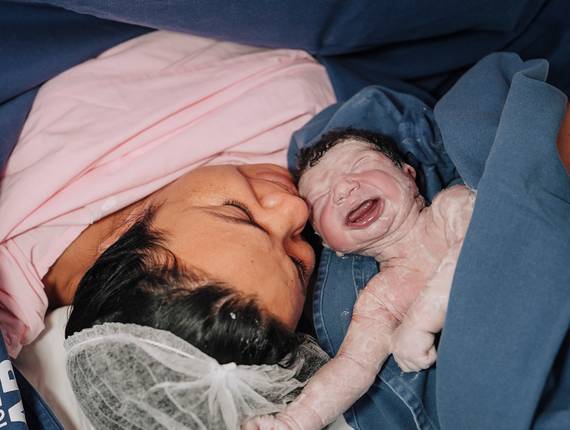 Parto Cesárea de Nascimento Davi