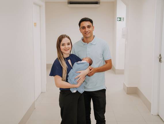 Parto Cesárea de Nascimento Davi