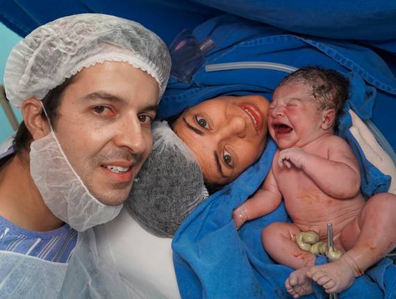 Parto Cesárea de Nascimento isabely