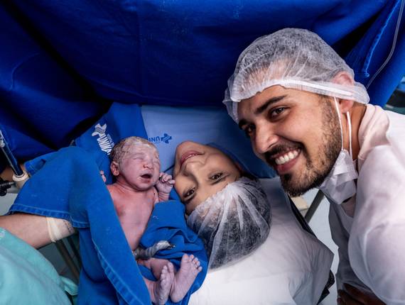 Parto Cesárea de Nascimento Lívia