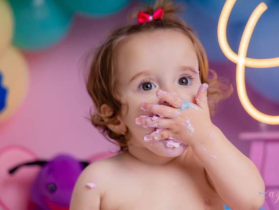 Ensaio Smash The Cake  de Smash The Cake- Maria Efigênia