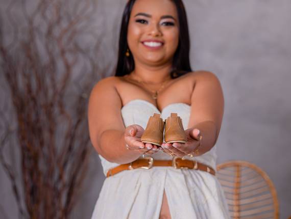 Ensaio Gestante de À ESPERA DO ÁLVARO