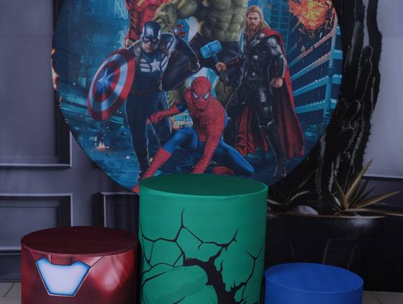 PEGUE E MONTE de SUPER HERÓIS