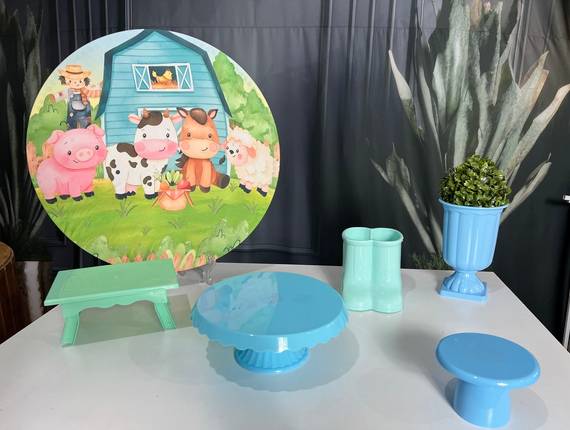 PEGUE E MONTE de KITS DE MESA