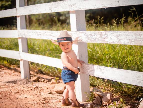 Ensaio Infantil  de 1 Aninho do Davi