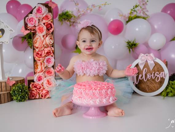 Ensaio Smash The Cake  de Heloísa 