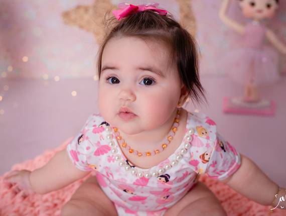 Ensaio Infantil  de Sofia 6 meses