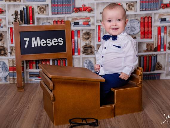 Ensaio Infantil  de Vinícius 7 meses