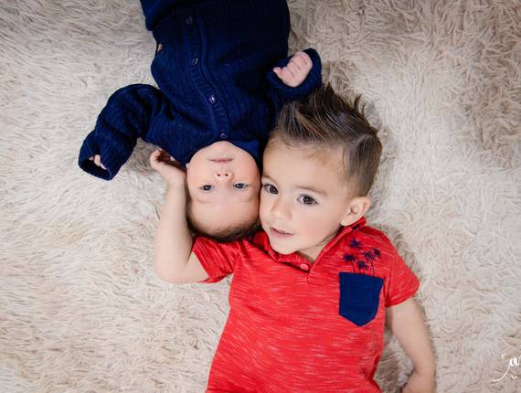 Ensaio Infantil  de Felipe 1 mês