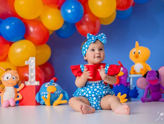 Ensaio Smash The Cake  de Emanuelly Vitória 