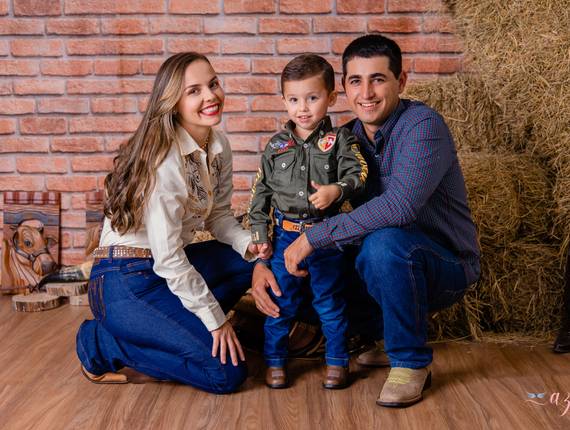 Ensaio Família  de Miguel 3 anos