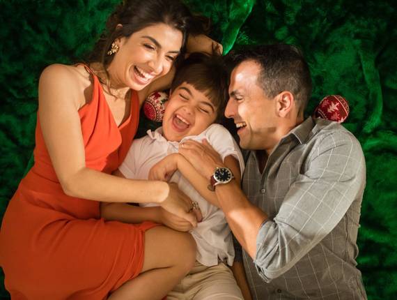 Ensaio de família de Ensaio de Natal Lara e família