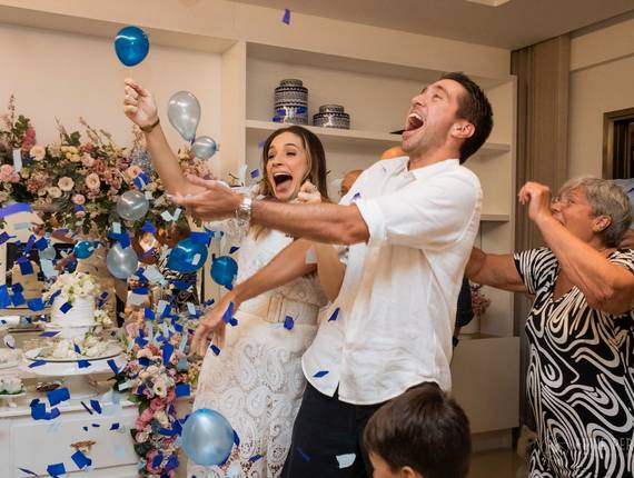 Gravidez de Chá revelação dani e Gui