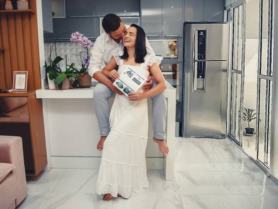 chá revelação de Revelação At Home ♥   Sara + Rafa= Benicio