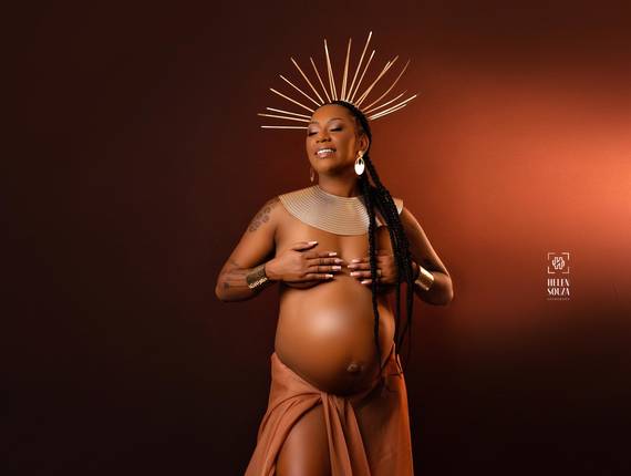 Gestante Estúdio de Larissa