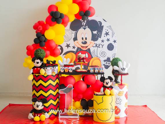 Eventos de João 1 aninho - Mickey Mouse