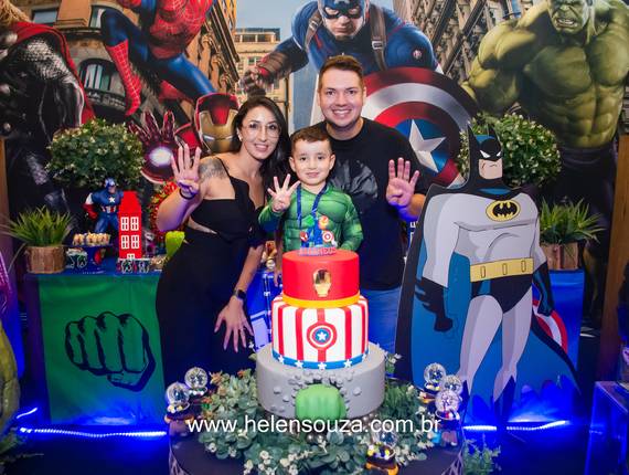 Eventos de Matheus 4 anos