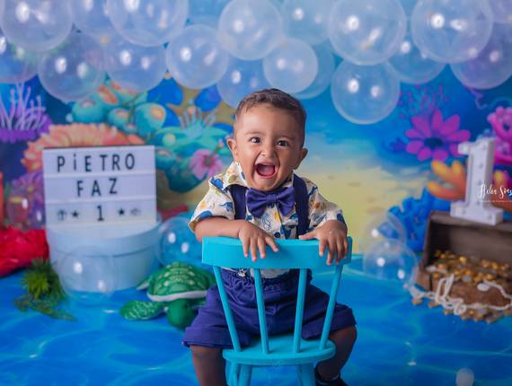 Cake smash de Smash Pietro ( Mergulhador )