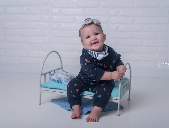 acompanhamento do bêbe de Liz - 6 meses