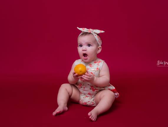 acompanhamento do bêbe de Liz  - 7 meses