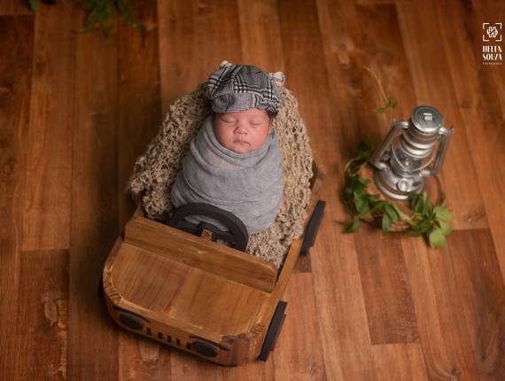 Newborn de Heitor - 16 dias 