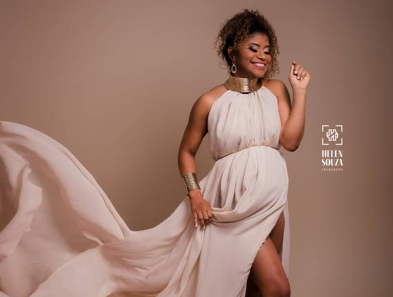 Gestante Estúdio de A doce espera de Alice