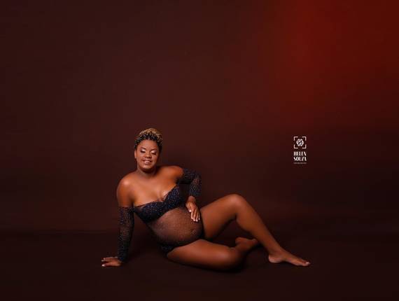 Gestante Estúdio de Pamela a maravilhosa espera