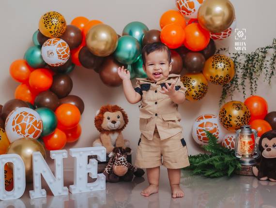 Cake smash de Gael - 1 aninho