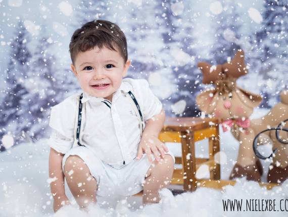 Infantil ♥ de Sessão de Natal - Miguel ♥