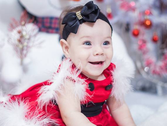 Infantil ♥ de Sessão de Natal - Allana ♥