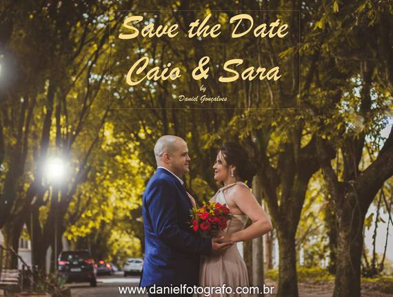 Casamento de Save the Date - Caio & Sara
