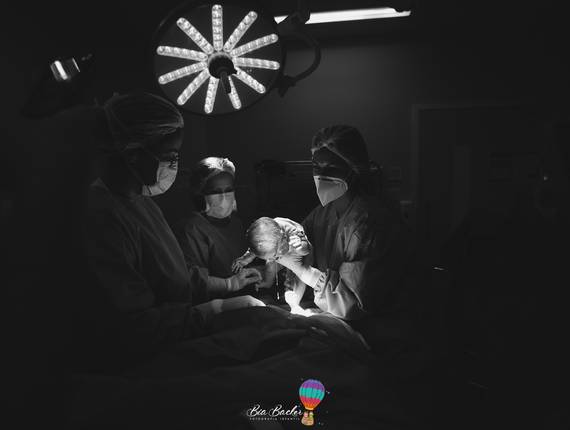 Nascimento de Fotografia de Parto RJ - Maternidade Perinatal Barra da Tijuca - O Nascimento do Rael