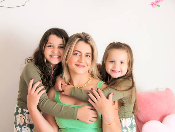 DATAS COMEMORATIVAS de Ensaio dia das mães - Giovana e Isabela