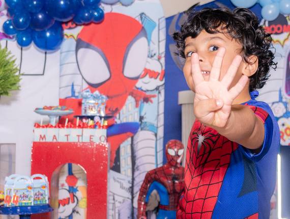 Aniversário Infantil de Matteo 4 anos