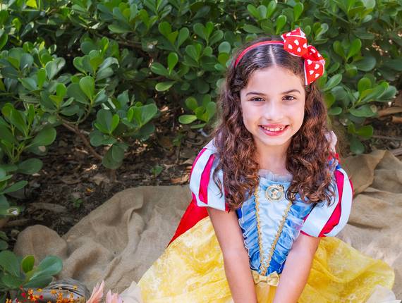 Ensaio infantil de Princesa Isabella