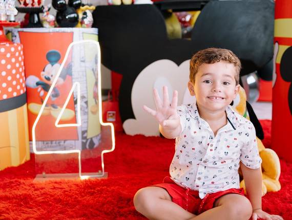 Aniversário Infantil de Miguel faz 4 anos