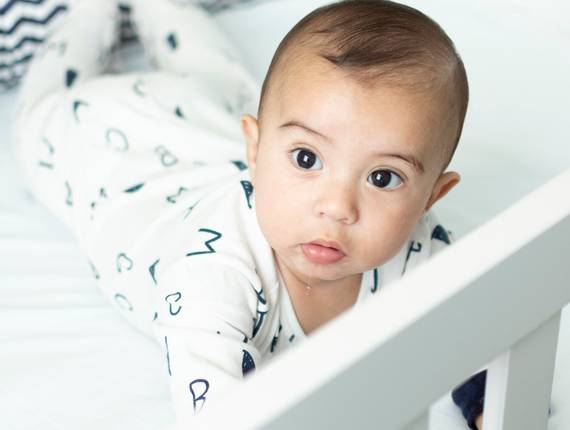 Ensaio infantil de Ensaio Mateus - 5 meses