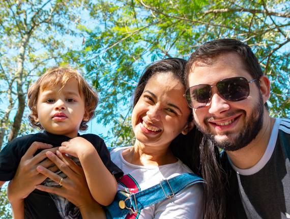 Ensaio Família de Janina, Daniel e Miguel