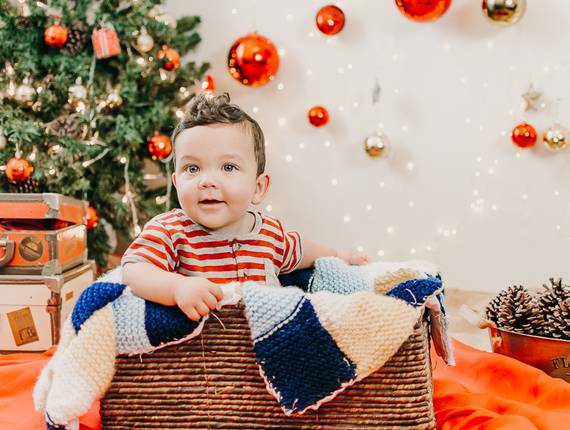 Ensaio infantil de Natal João Marcelo