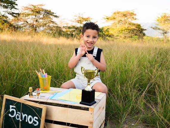 Ensaio Infantil de Gael - 5 anos