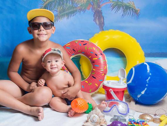 Ensaio Infantil de Gabriel e Rafael Ensaio Carnaval 