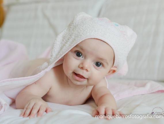 Ensaio Infantil de Maria Alice - Acompanhamento 4 meses