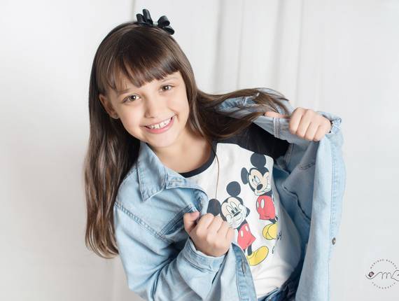 Ensaio Infantil de Maria Laura - Ensaio Estúdio 