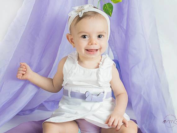 Ensaio Infantil de Maria Alice - 9 meses