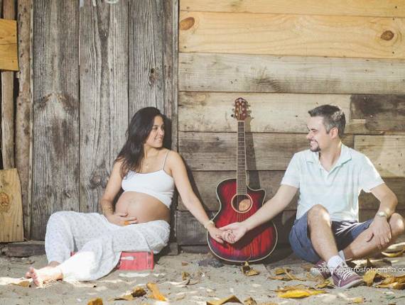 Gestantes de Daniela e Cristhiano = Maitê