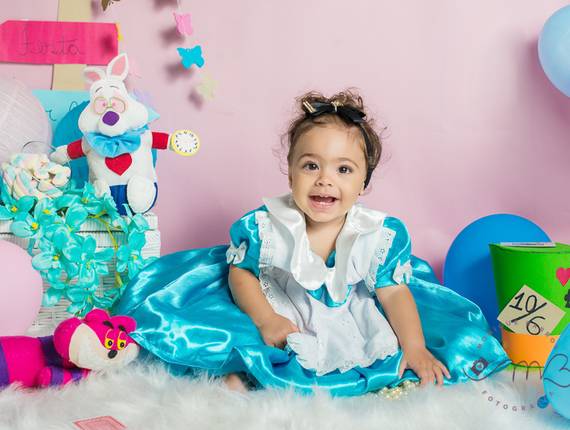 Ensaio Infantil de Alice - smash the cake 