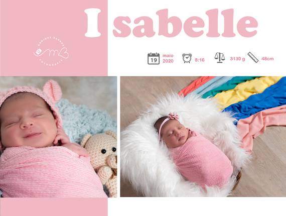 Newborn de Isabelle - 16 dias