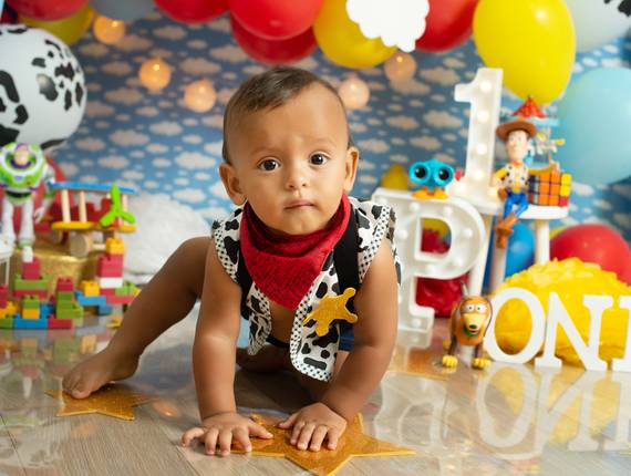 Ensaio Infantil de Pedro - 1 ano